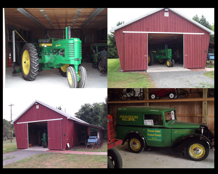 tractor barn with antiques